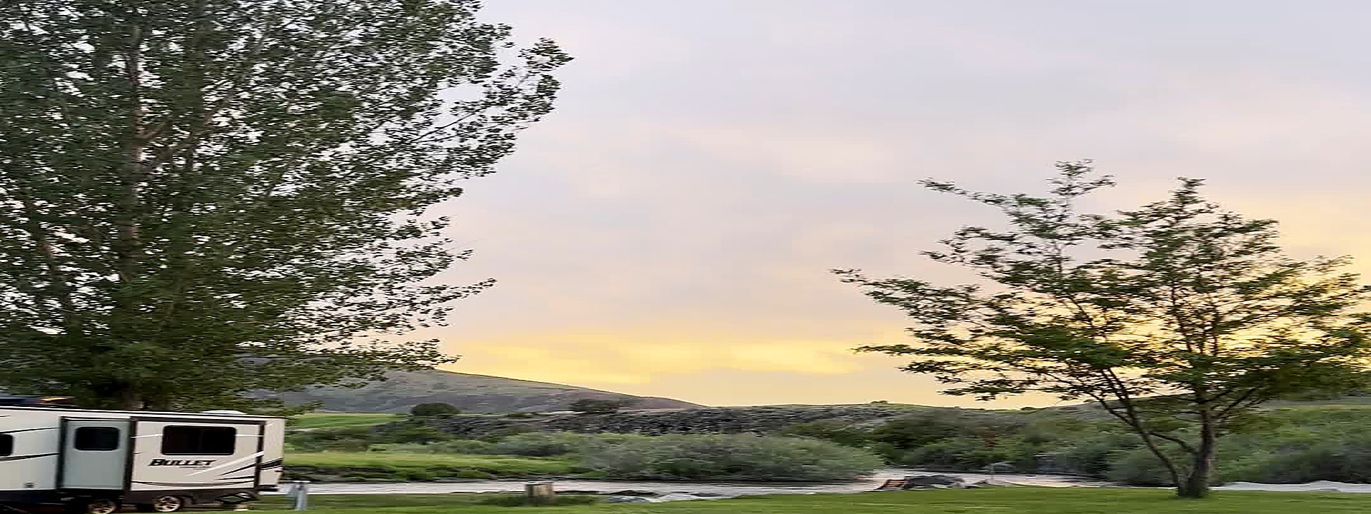 Sunset over Lost Trail Resort