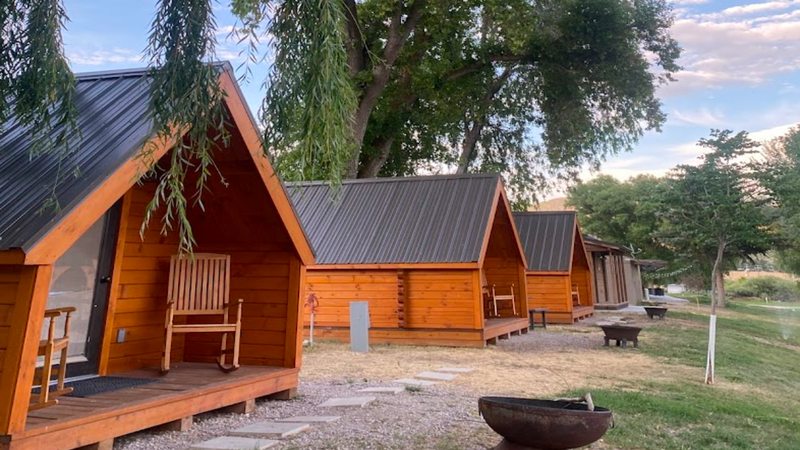 A-Frame Cabins at Lost Trail Resort