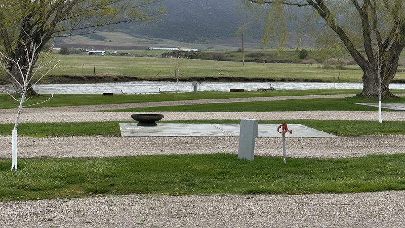 RV site at Lost Trail Resort
