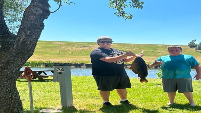 Fishing at Lost Trail Resort