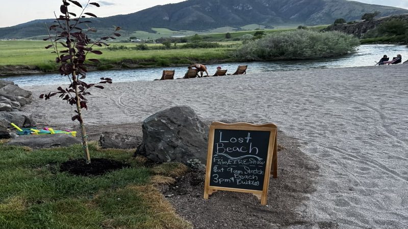 Lost Beach at Lost Trail Resort